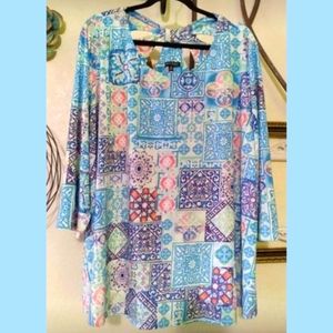 2X 🦩 Ava & Grace Woman Amazing Silky Soft Stretchy Womens Plus Size Top!